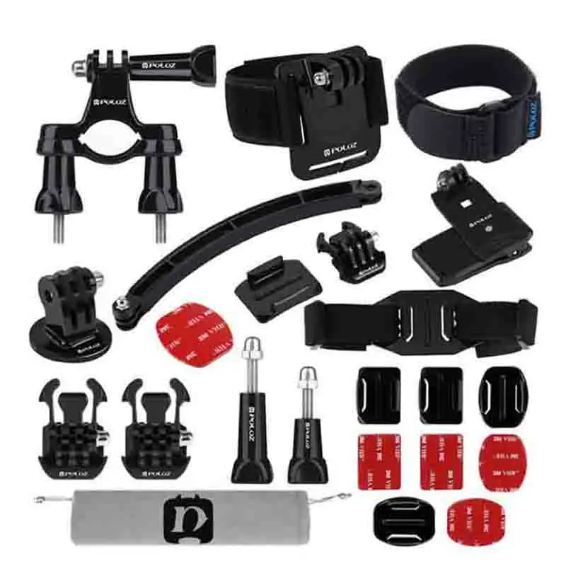 Набор аксессуаров для крепления на велосипед 24 в 1 камер GoPro NEW HERO /HERO7 /6 /5 Session /4 /3 + /2