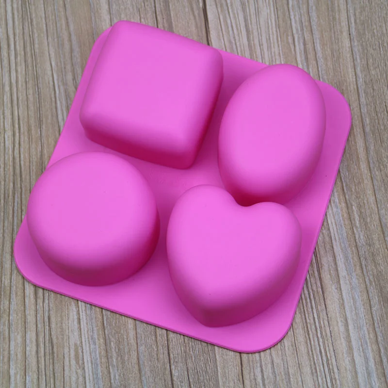 

Multifunction 3D Stereo Soap Mould Silicone Geometry Shape DIY Handmade Fondant Cake Decorating