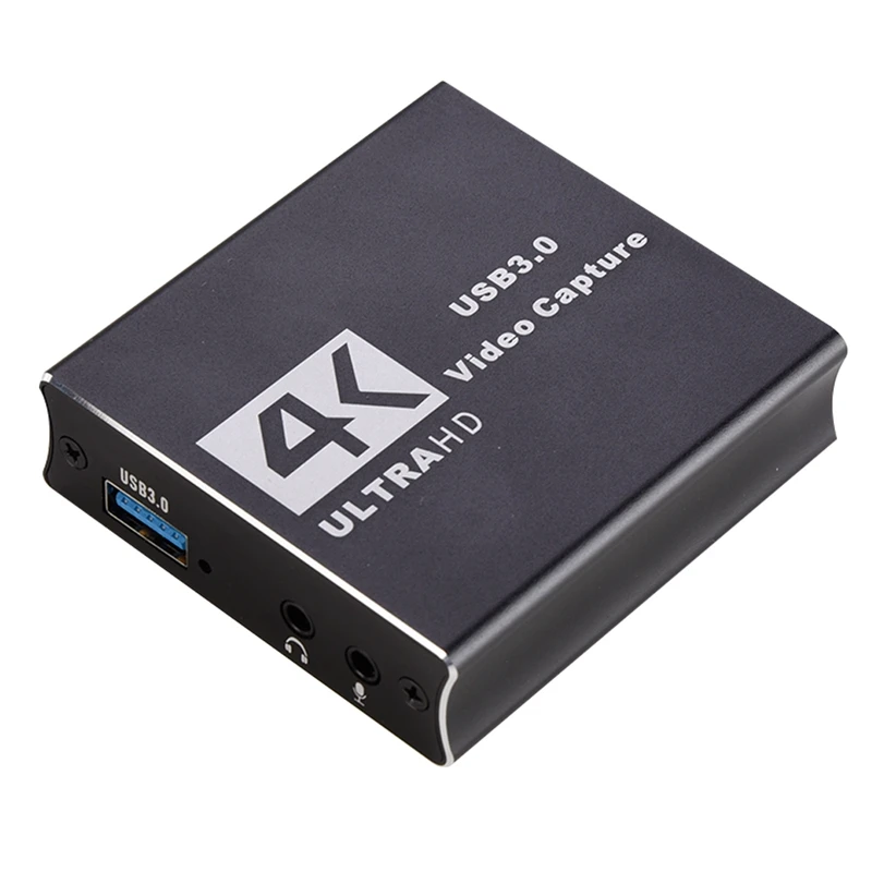 

4K60HZ USB3.0 Video Capture Card USB3.0 Capture 4Kp60, HDMI-Compatible Loop-Out for Gaming/Live Stream/Video Conference