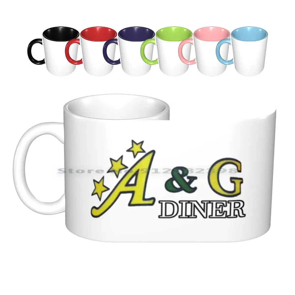

Deadly Premonition-A&g Diner Ceramic Mugs Coffee Cups Milk Tea Mug Deadly Premonition Deadly Premonition A G Diner A G Diner