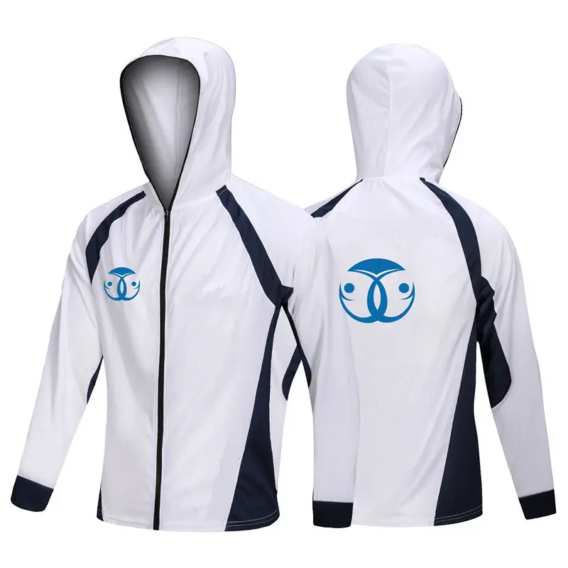 Летняя Солнцезащитная одежда для рыбалки Мужская дышащая быстросохнущая Куртка