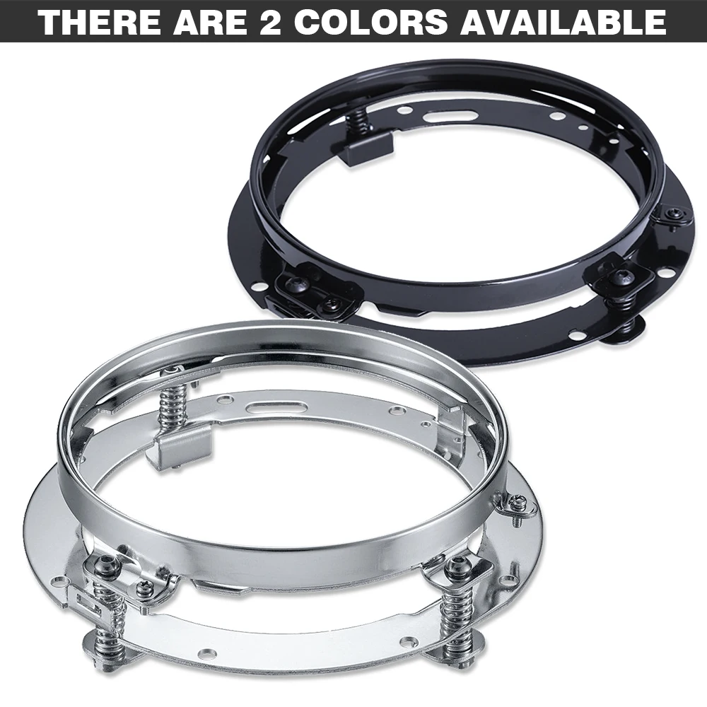 

Mounting Bracket for 7inch LED Headlight Round Ring for Headlight mount Lamp Holder For Jeep Wrangler JK