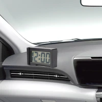 mini car lcd clock auto car clock time convenient durable self adhesive bracket car electronics dashboard clocks car accessories