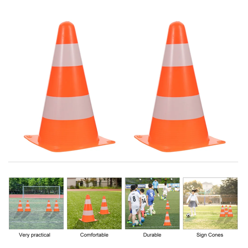 

2 Pcs Football Training Marker Cones Football Sign Marker Obstacle