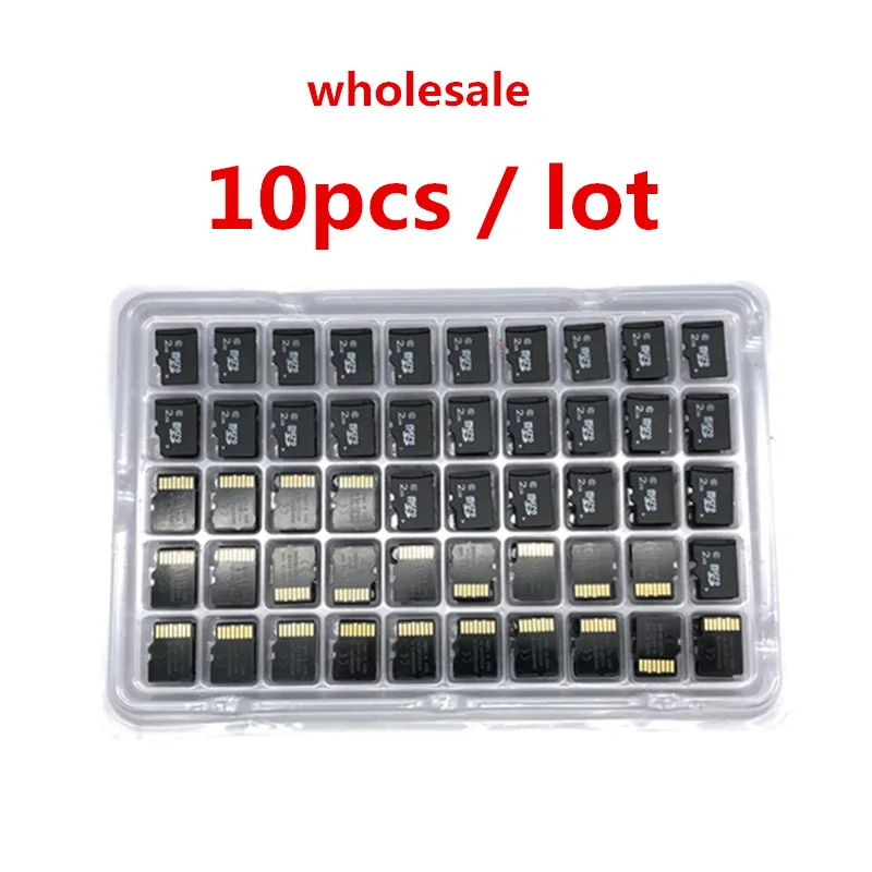 Акция! 10 шт./лот 64 Мб 128 МБ 256 512 1 Гб 2 4 ГБ 8 micro card TF Card Micro Memory высокое качество!|Карты