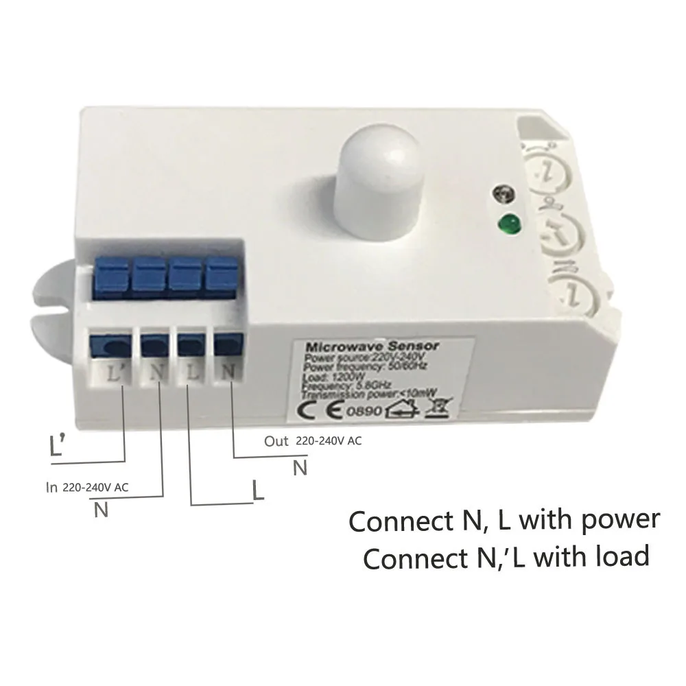 Светильник для микроволнового радиолокационного датчика наилучшего качества в