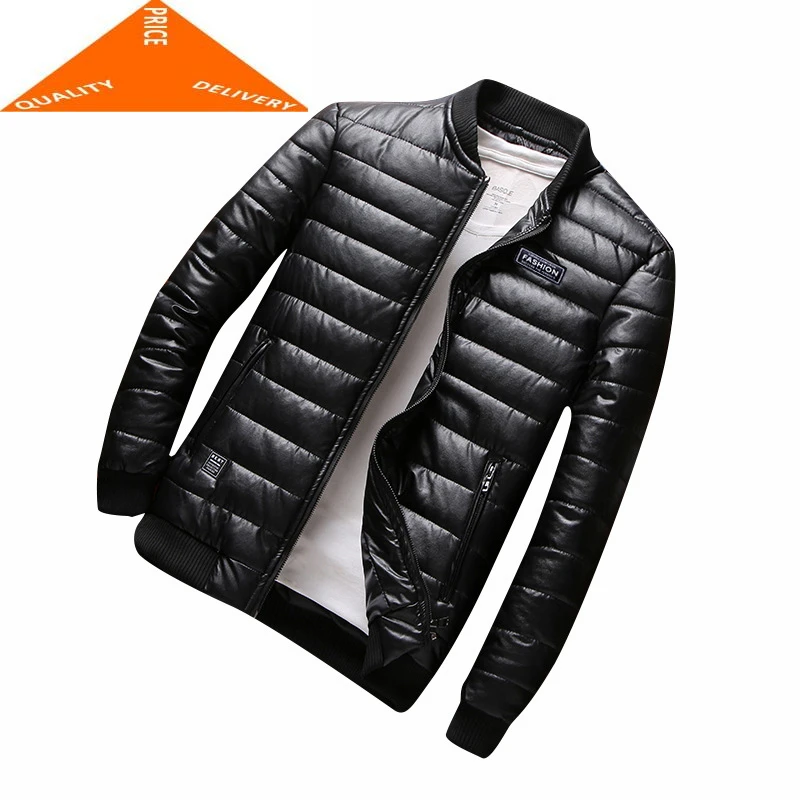 

Зимняя мужская куртка большого размера 9XL 2020, Толстая теплая парка, Мужская Уличная одежда из искусственной кожи, верхняя одежда SH9909