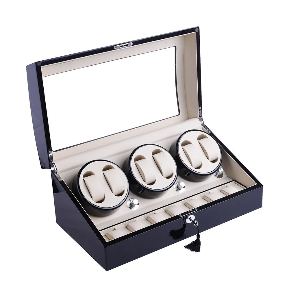 Watch Winder for 6 Automatic Watches with 7 Extra Storages | Наручные часы