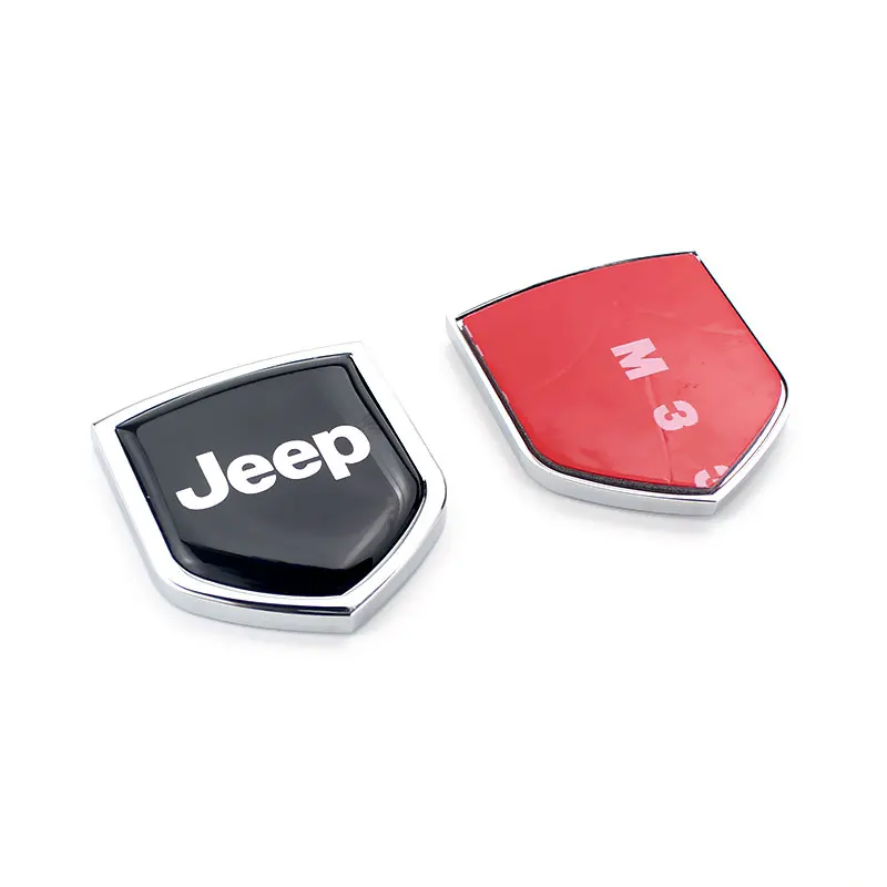 

Car Styling Side Trunk Sticker Metal Emblem Badge for Jeep Grand Cherokee Compass Renegade Wrangler JK Patriot Auto Accessories