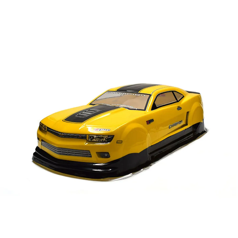 1/10 RC автомобиль на дороге ПВХ Окрашенный корпус Camaro для TAMIYA TT01 TT02 HPI гоночный