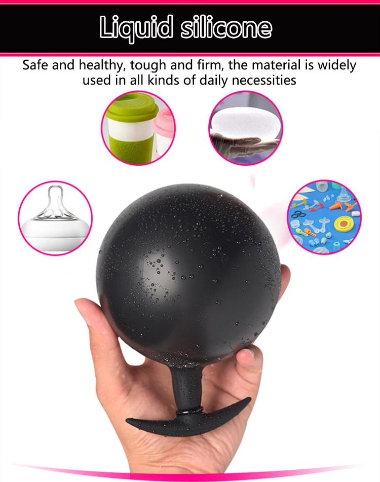 Inflatable Anal Plug Built-In Rolling Steel Ball Vaginal Dilator Pump Prostate Massager Stimulator Sex Toys For Couple | Красота и