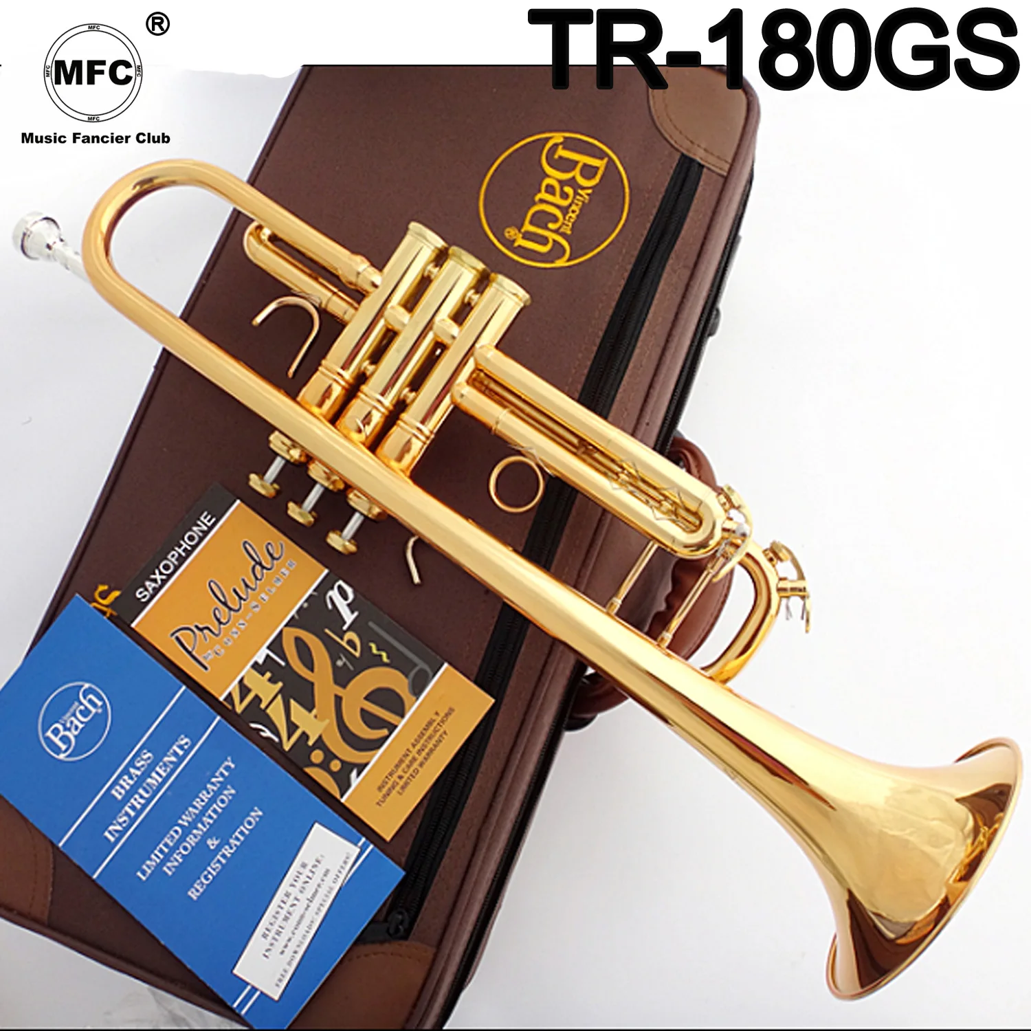 Music Fancier Club Bb Труба TR-180GS золотого цвета