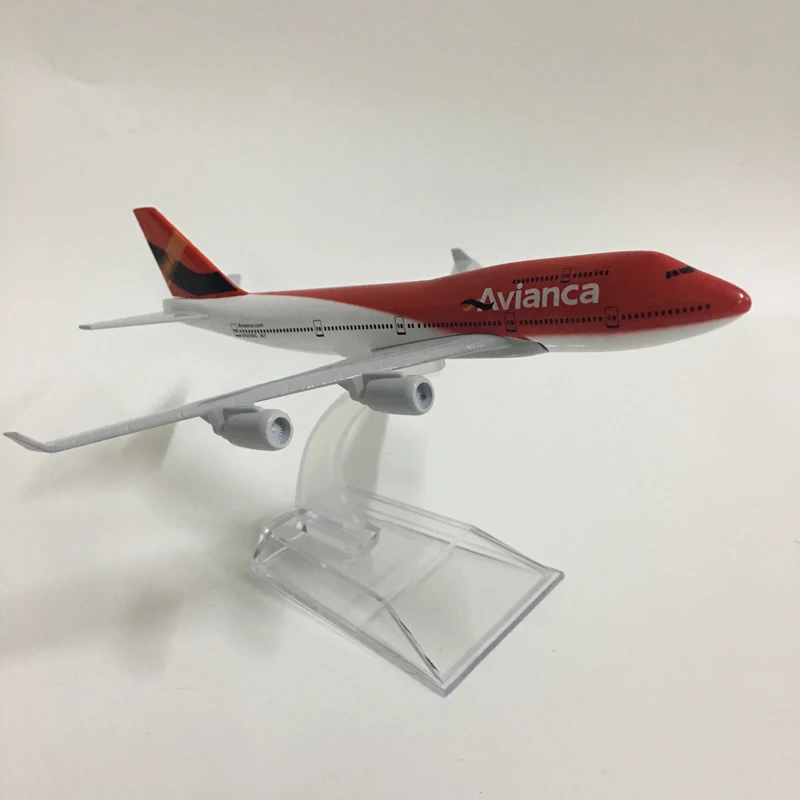 JASON TUTU 16 см AVIANCA COLOMBIA Boeing 747 модель самолета Модель аэроплана самолет литая под
