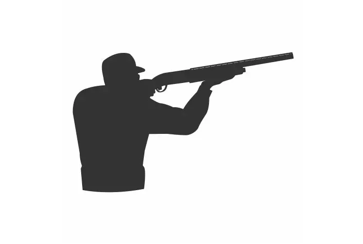 Смарт-Охотник с пистолет целью вдаль автомобильные наклейки для крышки