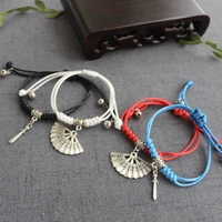 word of honor bracelet shan he ling cosplay tian ya ke wen kexing zhou zishu fan bracelet rope red blue bangle gifts for girls