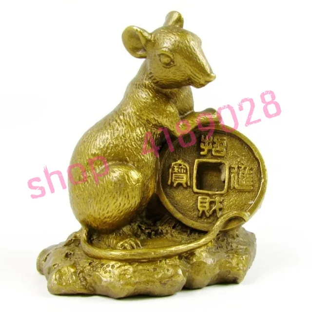 

Pure copper amass fortunes mice, geomantic omen ornaments