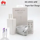 Оригинальное быстрое зарядное устройство HUAWEI, 40 Вт, 10 в4 а 5 А, кабель Type-C P30 Pro Mate 20 Pro X RS Mate10 P20 P10 Mate10 Magic 2