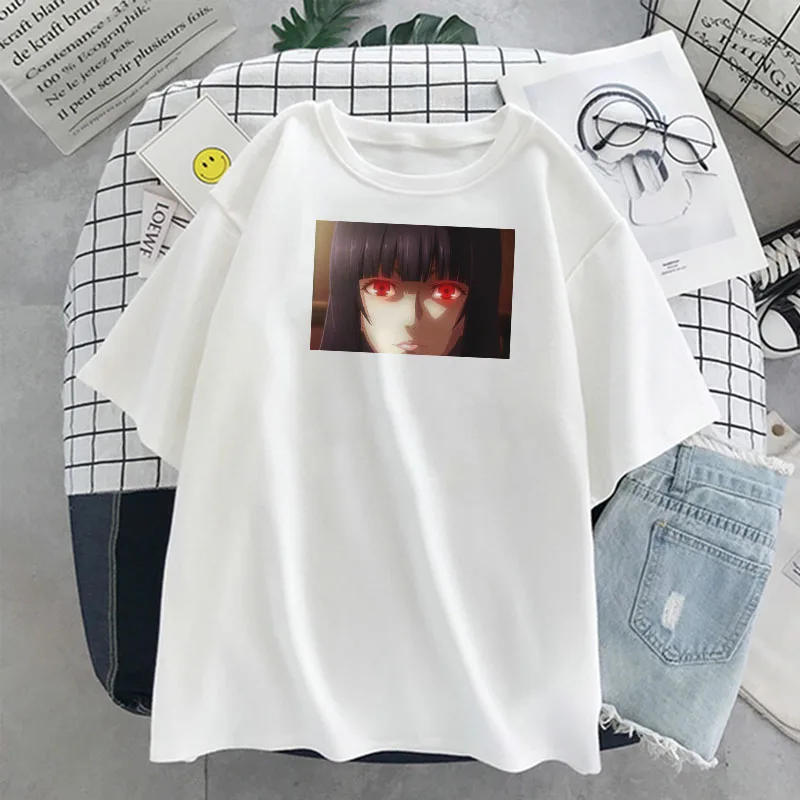 

Japanese Anime Hunter X Hunter Ovzersied Women T-shirt Momobami Print Tshirt Summer O-Neck Casual Harajuku Shirt Female T-shirt