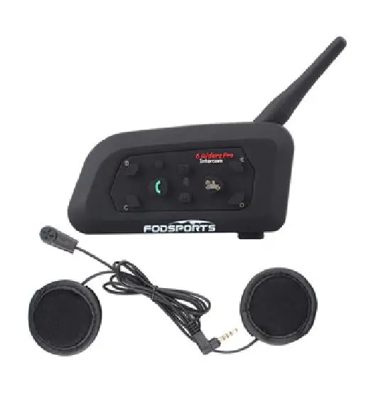 soft microphone 1 шт. V6 Pro Интерком шлем Bluetooth гарнитура мото rcycle связь для 6 гонщиков intercomunicador Мото Переговорные MP3 gps - Цвет: soft microphone