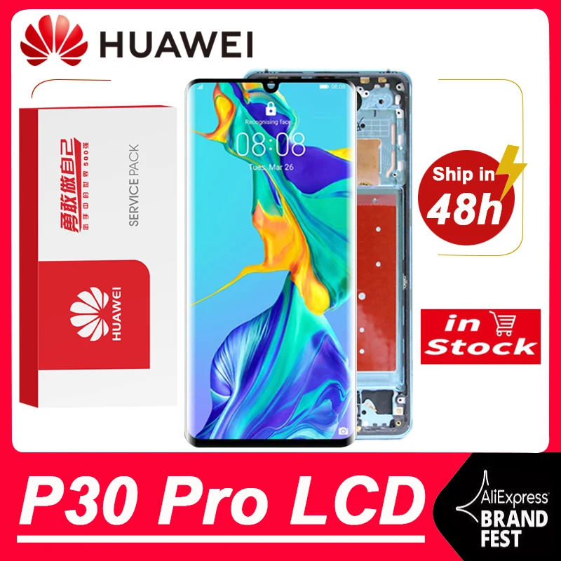 100% Оригинальный 6 47 &quotЖК дисплей экран Замена для Huawei P30 Pro ЖК с сенсорным экраном