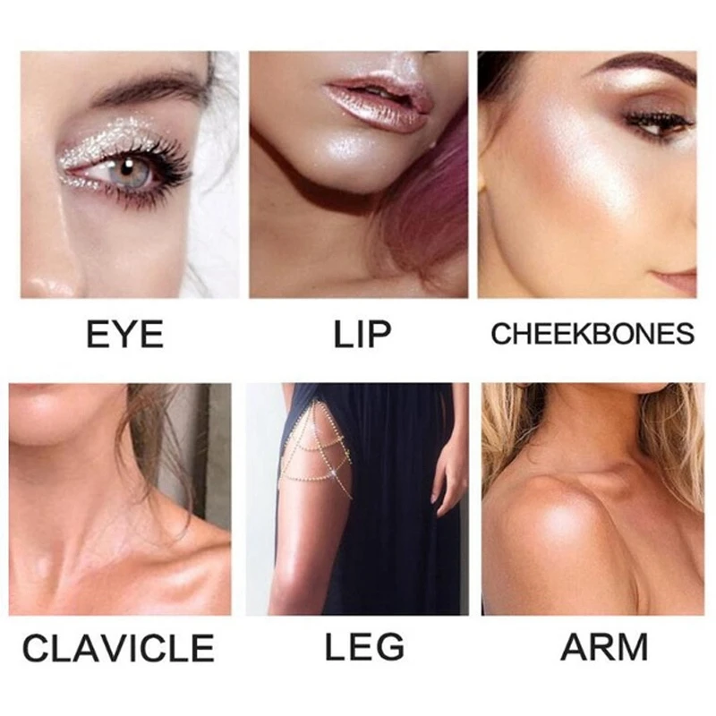 Пудра для макияжа консилер жирной кожи блестящий контур минеральная