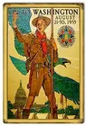 Винтажный металлический жестяной знак для мальчиков-скаутов 21-30 августа 1935 наружные дворные знаки и домашний бар кухня ресторан настенные декоративные знаки 12x8 дюймов