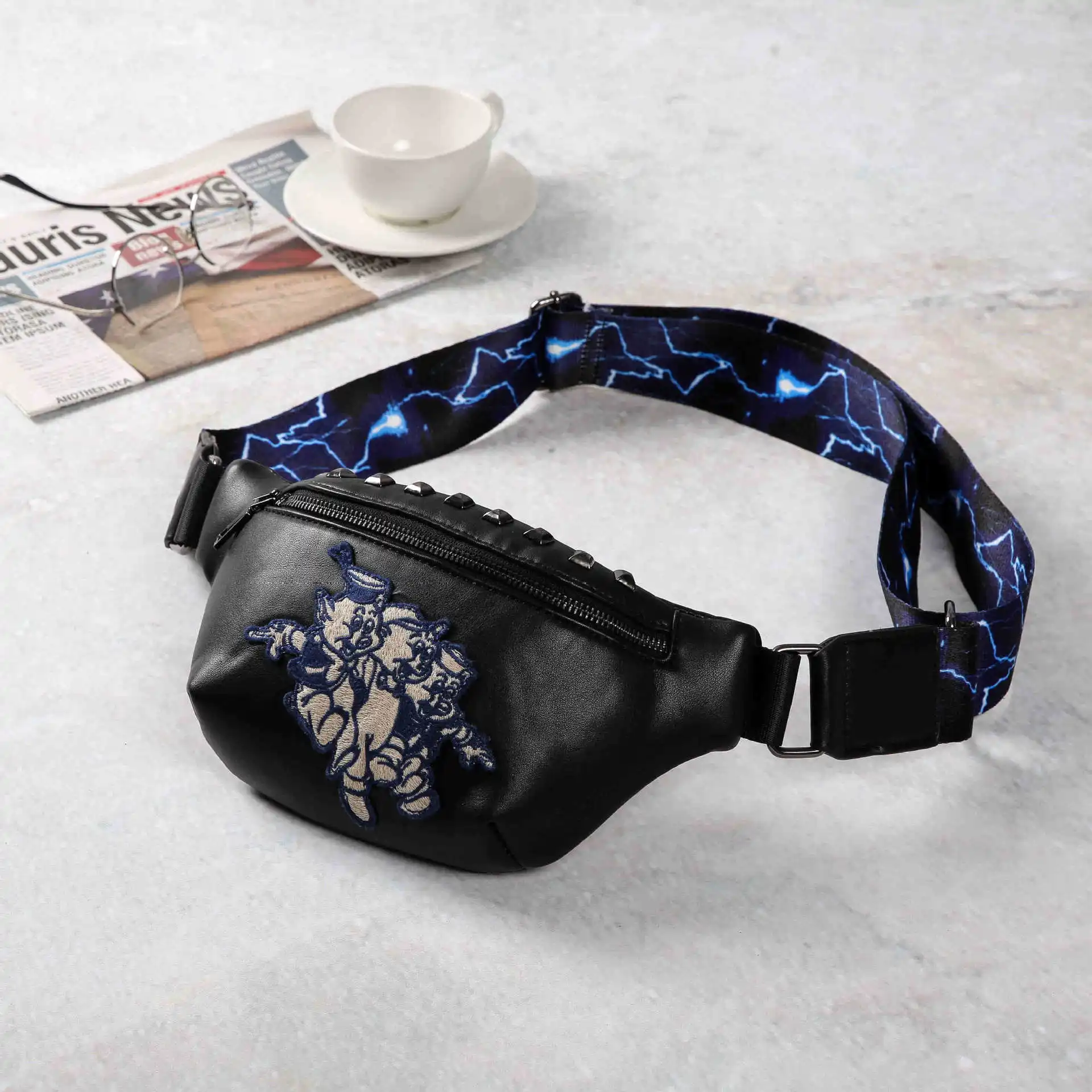 2019 новый маленький карманный рюкзак на одно плечо Корейский мужской пакет Chao