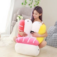 1pcs japan sushi shape plush toys stuffed soft sofa cushion gifts for kids an88