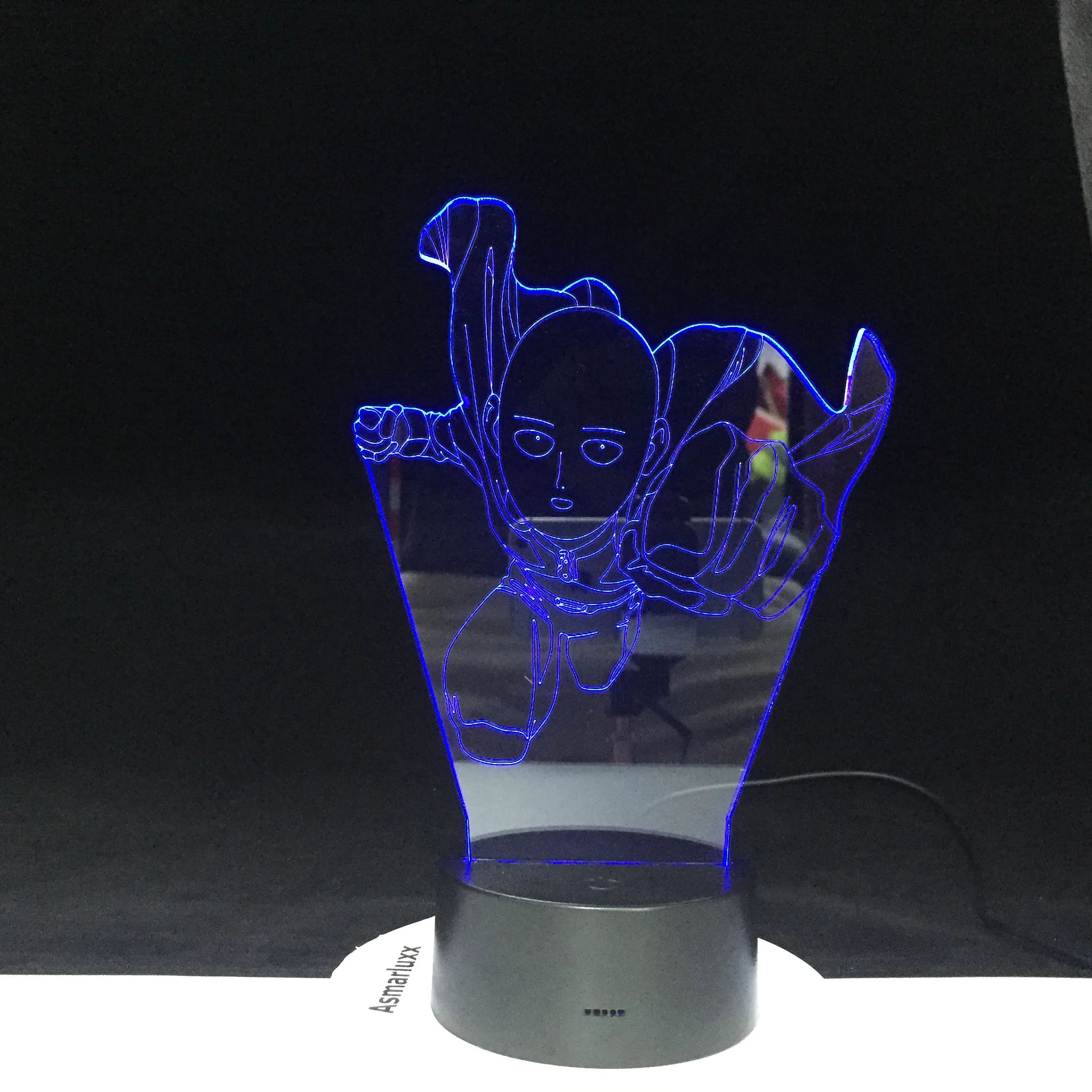 Украшение для мужчины с одним мешочком мультяшный RGB сенсорный датчик Детская