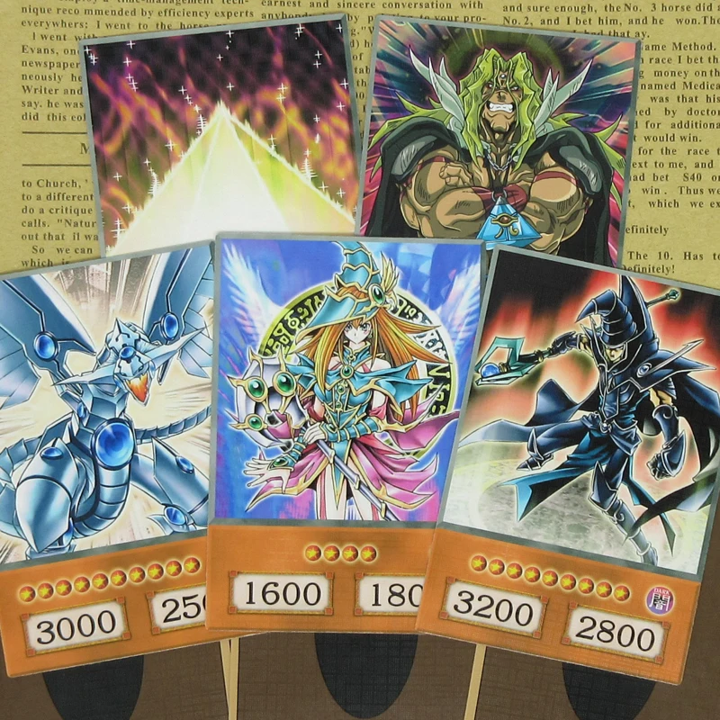 8 шт./компл. Yugioh фильм пирамида из светильник специальные карты мага Валькирии