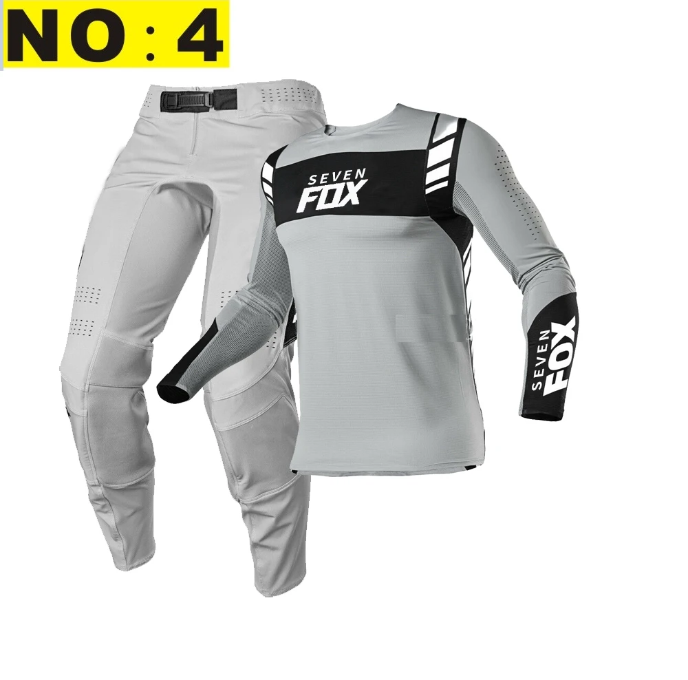 

2021 Seven fox MX/ATV Flexair Gear Set Motocross jersey pants MTB BMX Dirt Bike Off road racing Suit Motorbike Kits