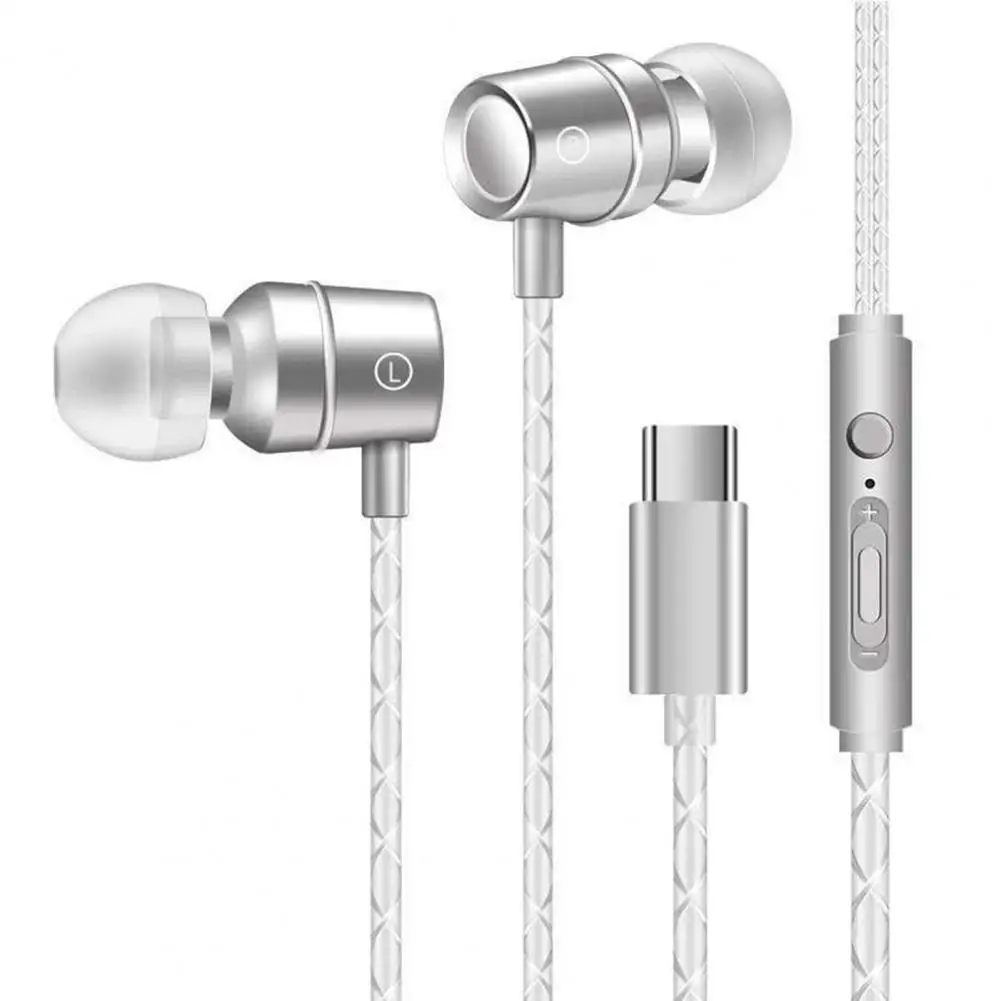

In-Ear Wired Earphone Dual Dynamic Coil with Microphone Wire-Control Headphone