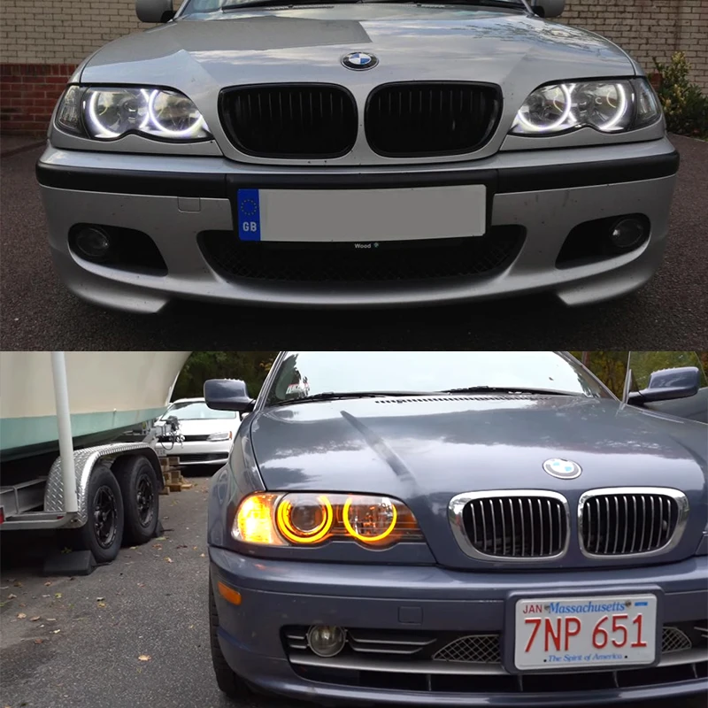 Для BMW 3 серии E46 седан туристический пикап купе компактная 1998-2005 Белая