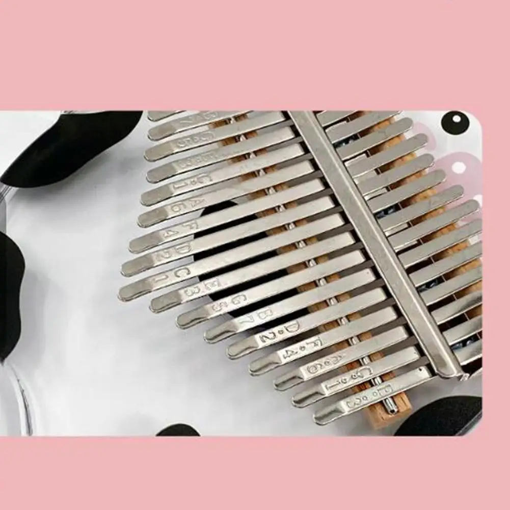 Kalimba 17Key Thumb Piano Acrylic Musical Instrument Tuning Hammer Phoneme Sticker music Box musical keyboard
