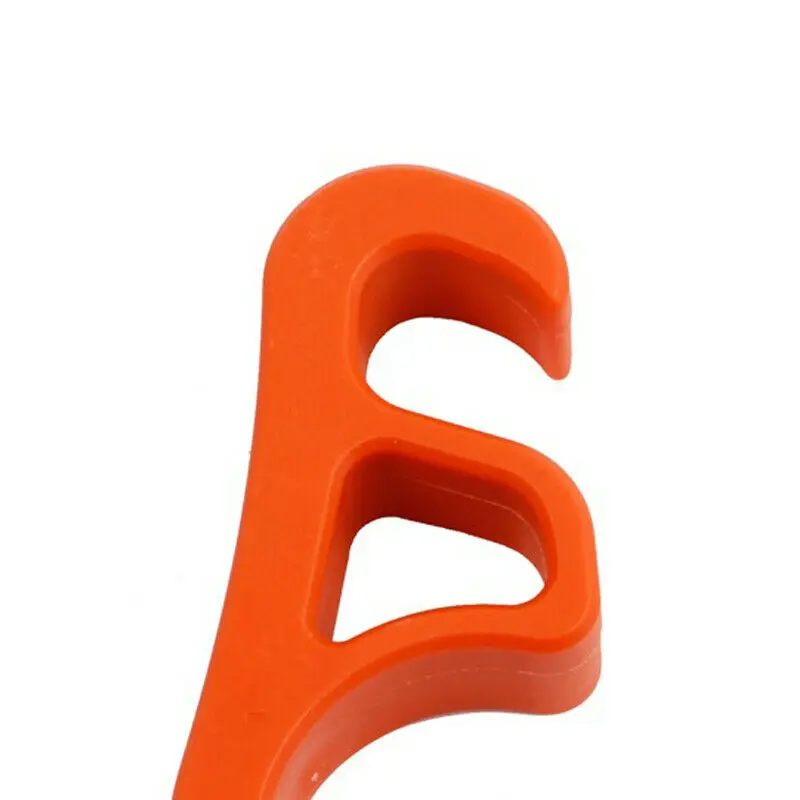 

Lock Brake Hook Clamp Plastic Orange Accessory Parts Bicycle Motorcycle