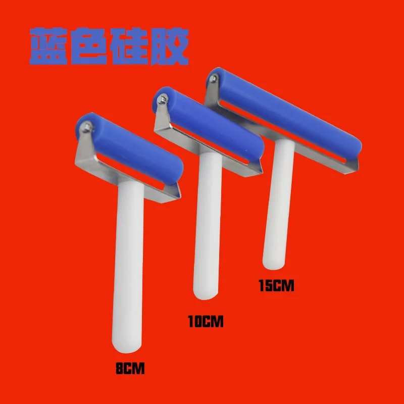 

OCA сухой клейкий монтажный ролик, поляризационный ролик из нержавеющей стали, ручной ролик из силикагеля для покрытия экрана