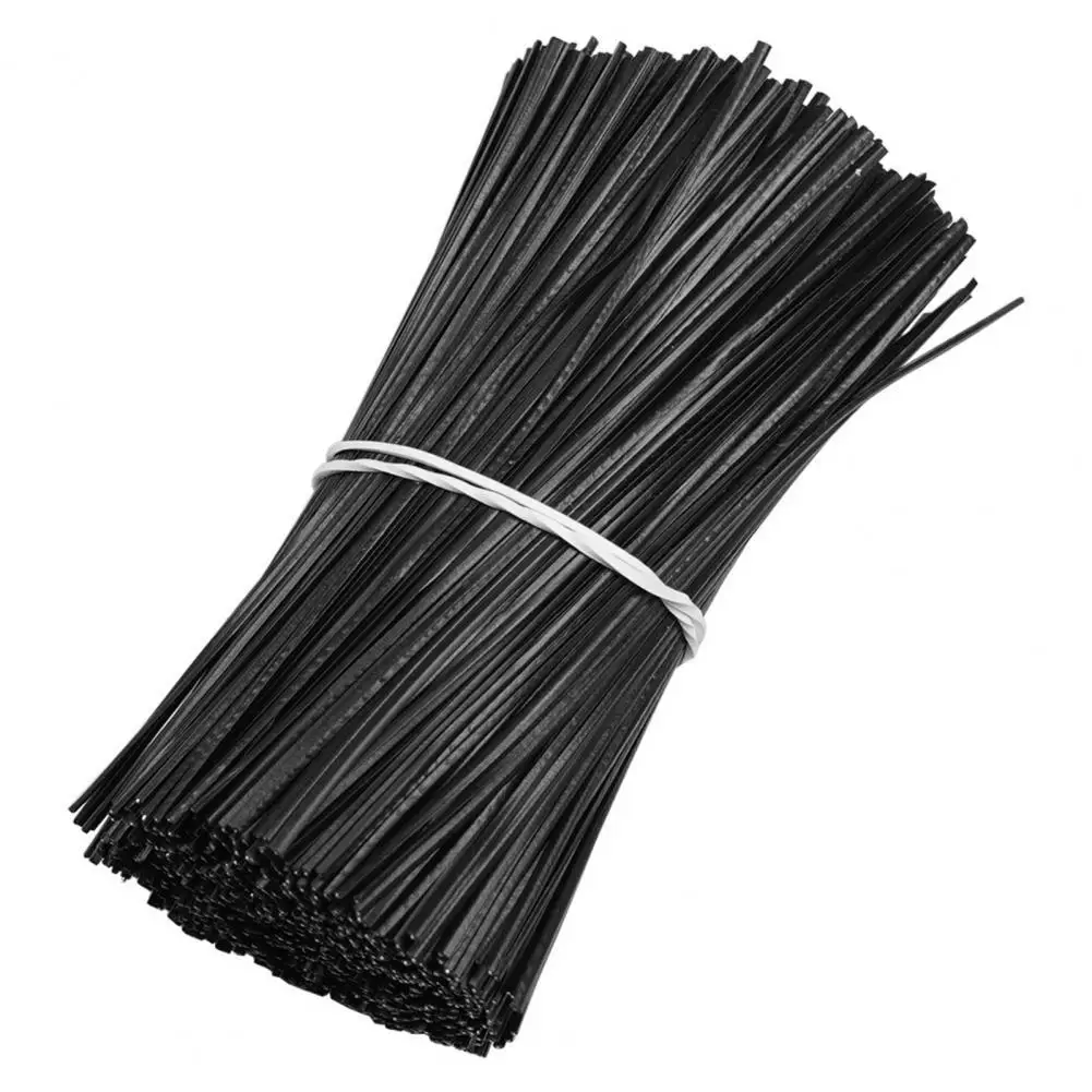 

1000Pcs Metal Plant Ties Flexible Releasable Plastic Waterproof Flower Wires for Garden Bandage