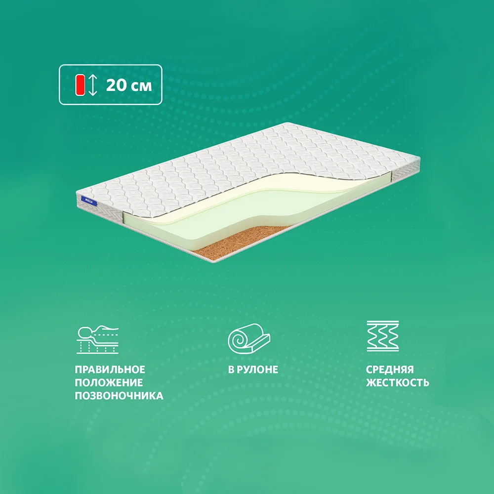 Матрас MIELLA Twisted-Air Foam Massage 120x195 |