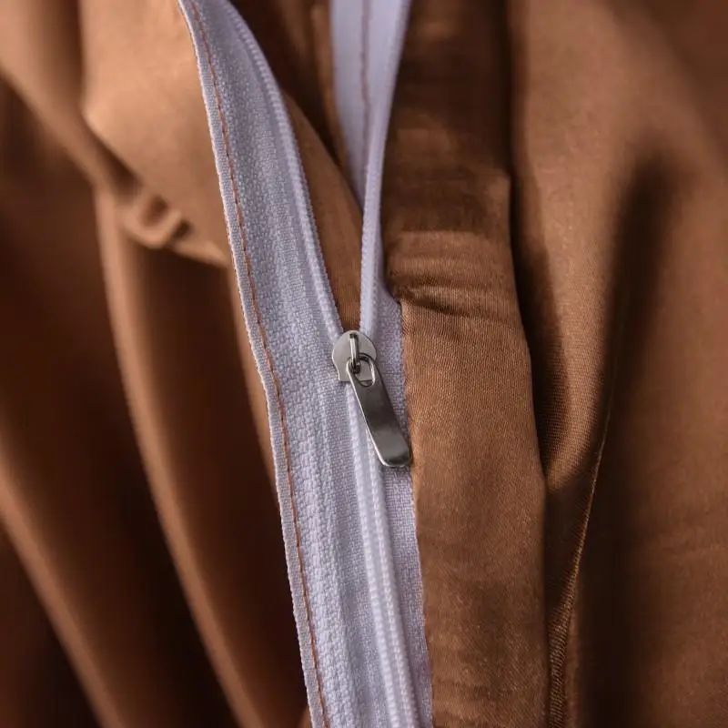 Двустороннее теплое и гладкое шелковое стеганое одеяло стильный постельный