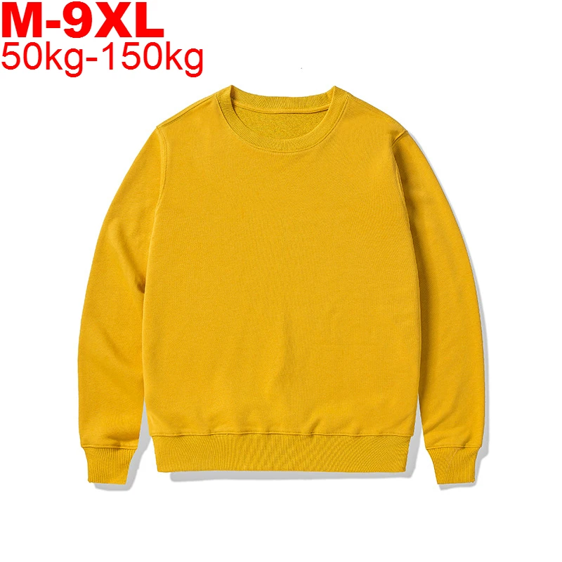 По сравнению с Размеры d длинный рукав футболка Для мужчин большие 9xl простая для