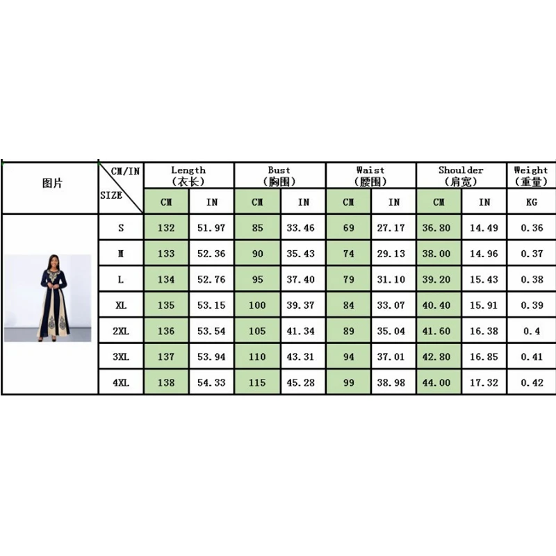 

Lugentolo Vintage Maxi Dress Women Fall Fashion High Waist O-Neck A-LINE Full Sleeves Embroidery Dresses for Women