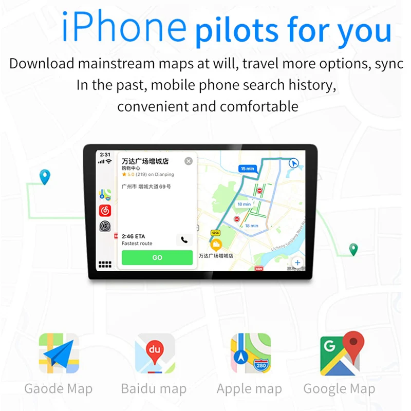 Carplay Android Авто навигация для Apple carplay беспроводной модуль USB кабель передачи данных