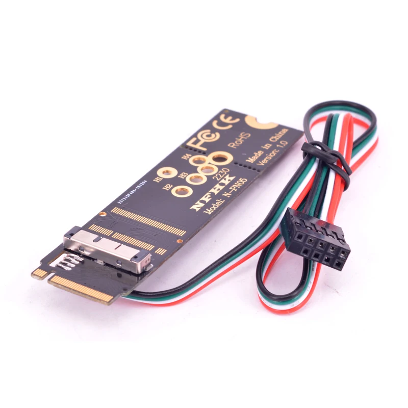 Адаптер M Key PCI e NVMe M2 M.2 для Macbook BCM943602CS BCM94360CS2 BCM943224PCIEBT2 BCM94331CD Wi Fi беспроводная