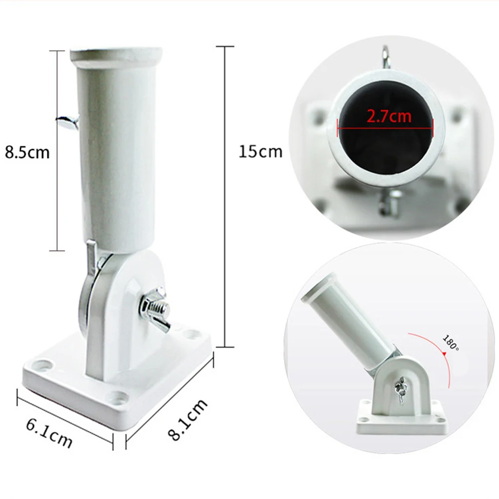 Алюминиевый настенный флагшток с поворотом на 180 градусов держатель для флага