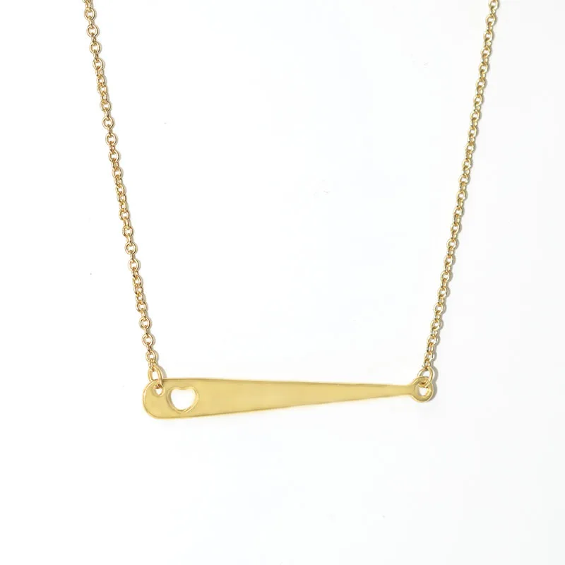 

Лидер продаж, украшения в Европе и США, бейсбольная бита, сердце, любовь, бейсбольная подвеска, ожерелье, подарки друзьям