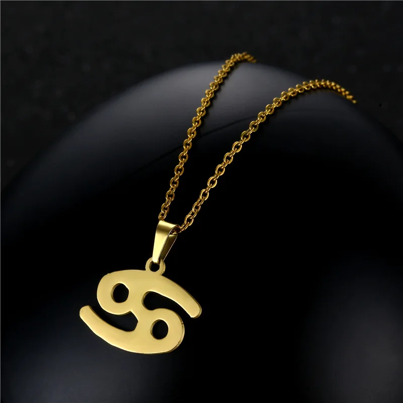 

Hieroglyphs Cancer Symbol 12 Constellations Series Necklaces Sets Earrings Zodiac Symbolic Energy Enthusiasm Jewelry Wholesale