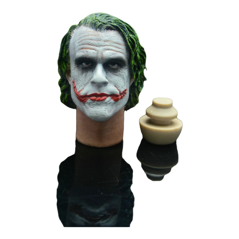 Масштаб 1/6 голова Лепка Джокера хит продаж фигурка тела|head sculpt|1/6 scalejoker heath ledger |