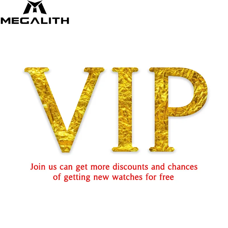 MEGALITH VIP customer. Присоединяйтесь к нам для получения дополнительных скидок и шансов