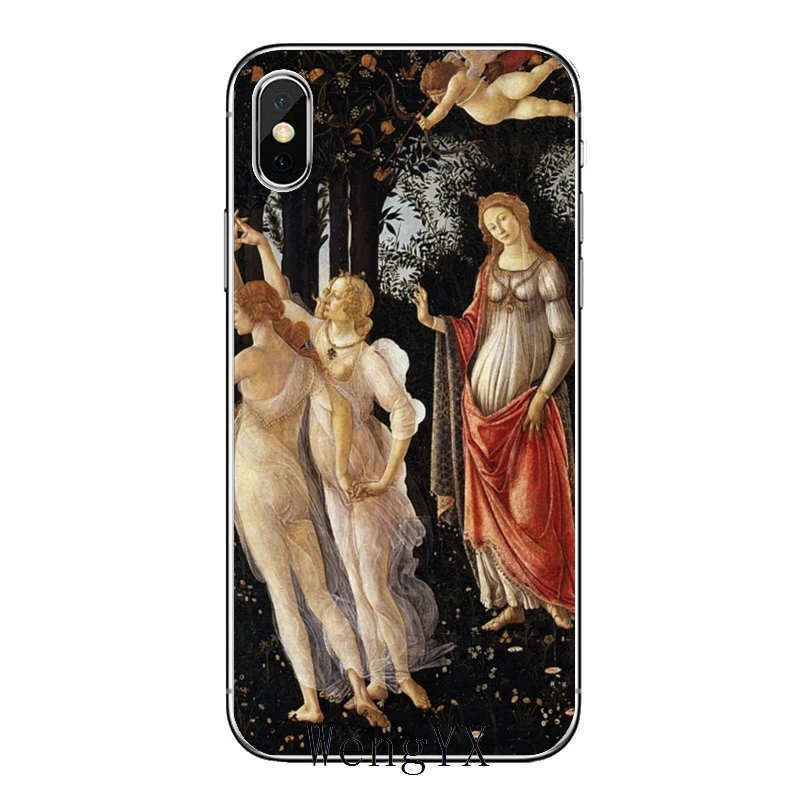 Мягкий телефонный чехол Sandro Botticelli Primavera для Xiaomi Mi 9 9T CC9 CC9E 8 SE Pro A2 Lite 6X 5 4 A3 A1 Max Mix 2 3