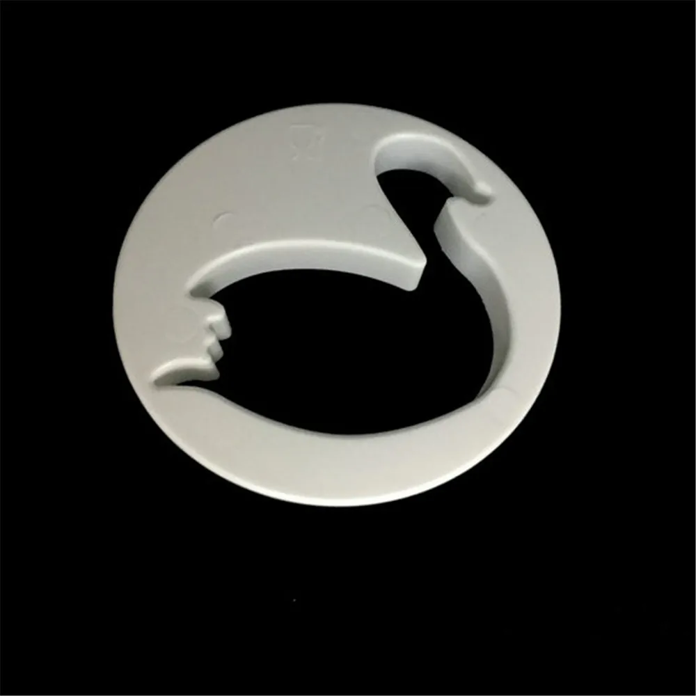 Новинка 1 шт. формочки для печенья элегантная форма лебедя Пластиковые